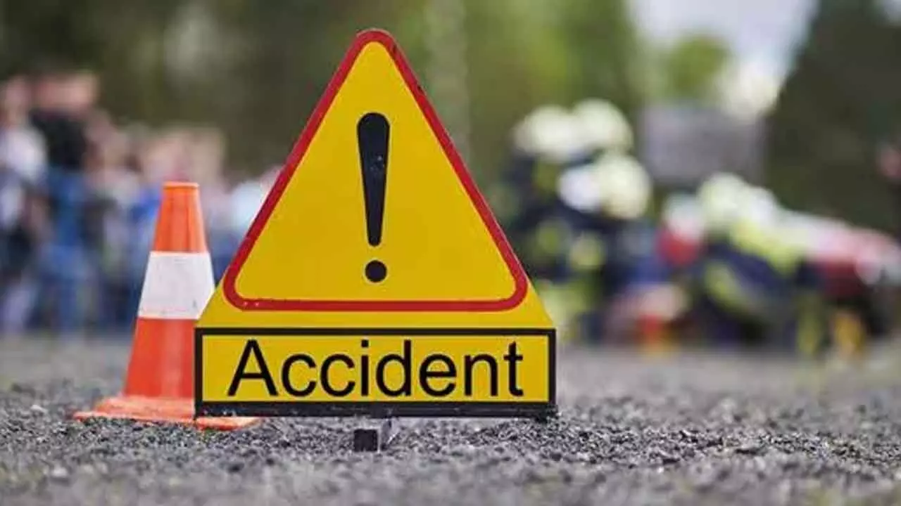Four killed in separate road accidents in Telangana Four killed in separate road accidents in Telangana