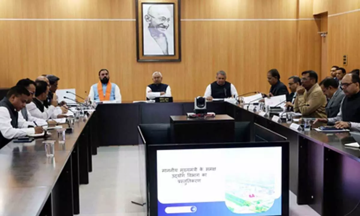 Nitish Kumar asks officials to expedite development works announced during Pragati Yatra Nitish Kumar asks officials to expedite development works announced during Pragati Yatra