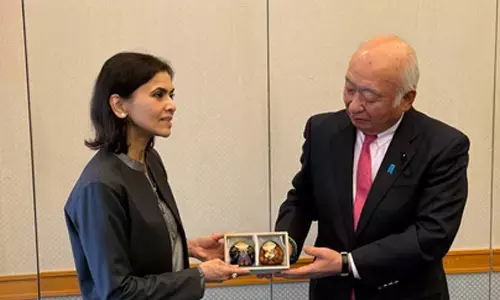 Indian envoy, Yamaguchi leaders discuss ways to strengthen India-Japan ties Indian envoy, Yamaguchi leaders discuss ways to strengthen India-Japan ties