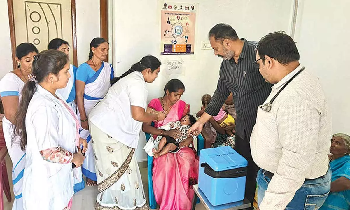 Nodal officer holds awareness programme on vaccinations Nodal officer holds awareness programme on vaccinations