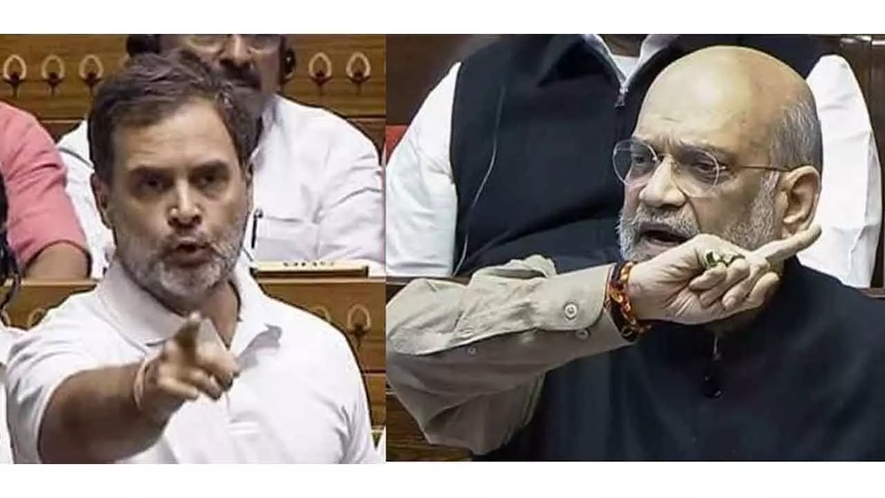 Shah-Rahul faceoff in LS over SIR Shah-Rahul faceoff in LS over SIR