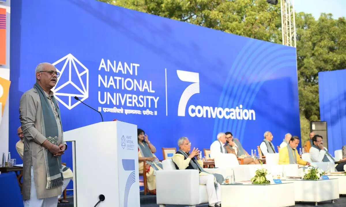Anant National University Hosted the 7th Convocation with Dr Sridhar Vembu as Chief Guest Anant National University Hosted the 7th Convocation with Dr Sridhar Vembu as Chief Guest