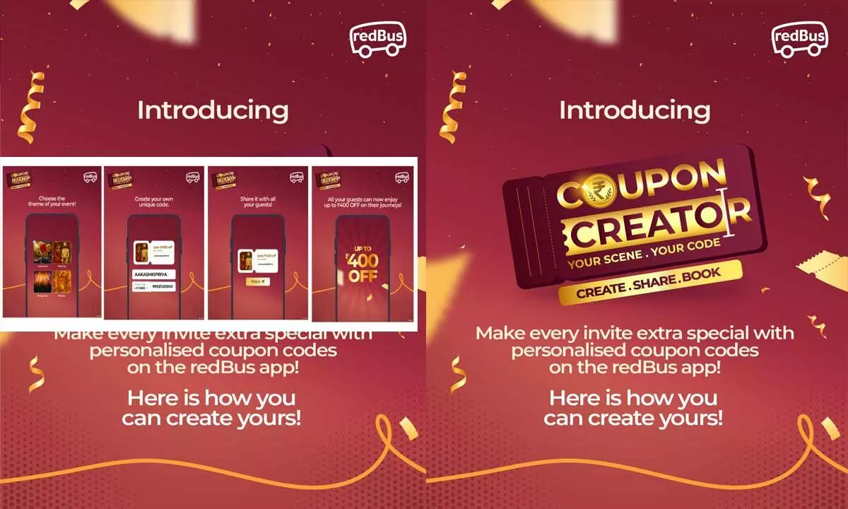 redBus launches first in industry personalised discount creation feature