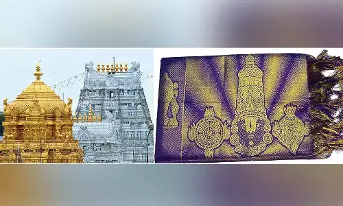 Now, TTD faces row over fake silk dupattas Now, TTD faces row over fake silk dupattas