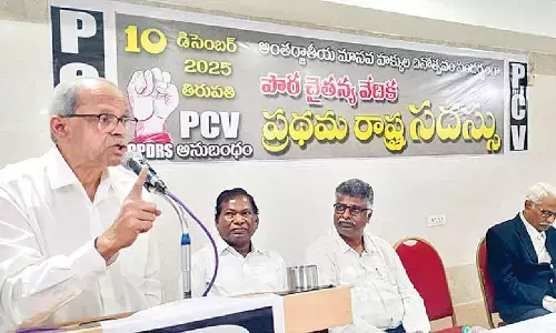 Voter deletions threaten democracy: Parakala Prabhakar Voter deletions threaten democracy: Parakala Prabhakar