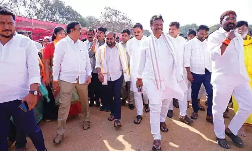 Satya Kumar reviews arrangements for Vajpayee statue unveiling Satya Kumar reviews arrangements for Vajpayee statue unveiling