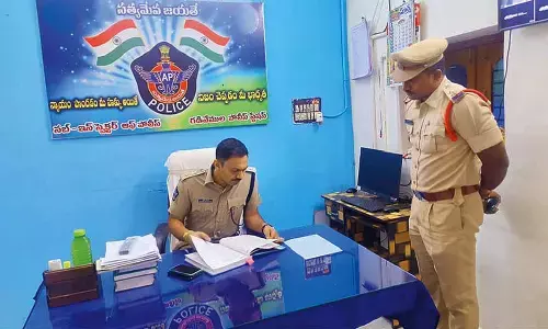 SP conducts surprise inspection of Gadivemula PS