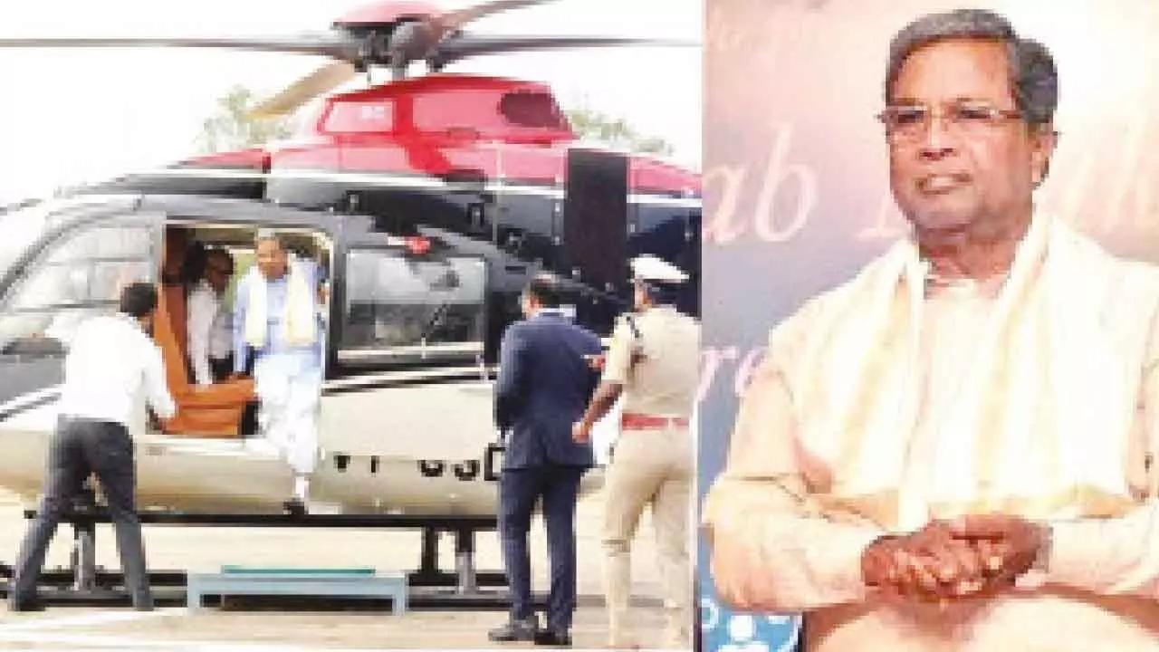 Siddaramaiah’s air travel expenses cross Rs 47 crore
