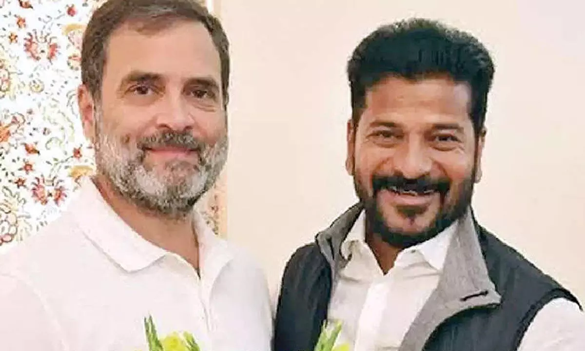 Rahul Gandhi to join Revanth and Messi on the turf Rahul Gandhi to join Revanth and Messi on the turf