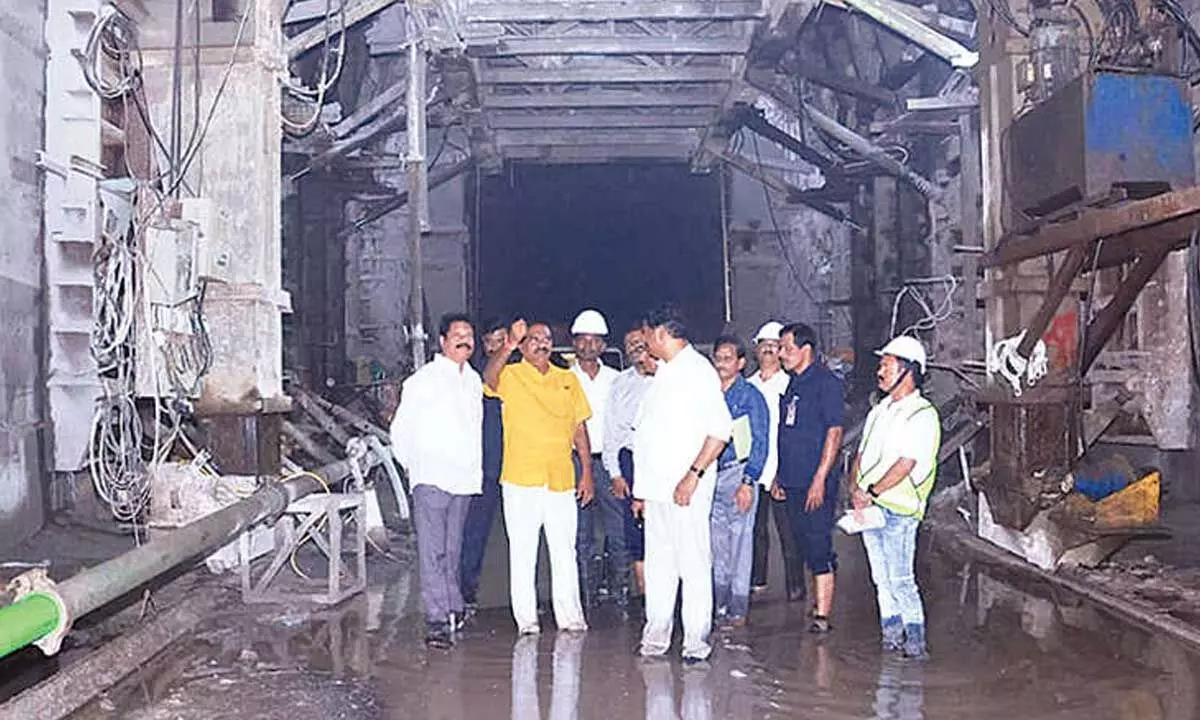 Veligonda project will be completed by 2026: Nimmala Veligonda project will be completed by 2026: Nimmala