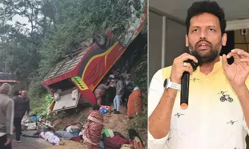 AP minister TG Bharath express shock over bus accident in Alluri district