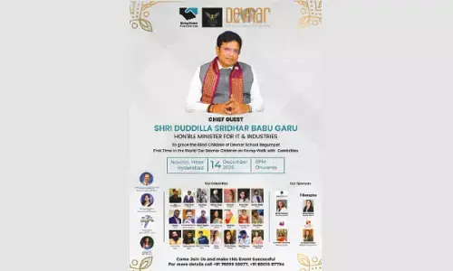 Hyderabad to Host Blind Children’s Fashion Show on 14th December Hyderabad to Host Blind Children’s Fashion Show on 14th December