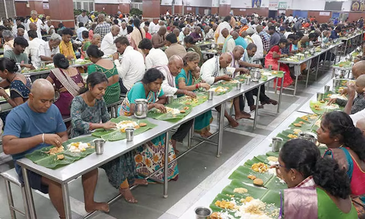 TTD steps up Annaprasadam drive across 60 temples TTD steps up Annaprasadam drive across 60 temples