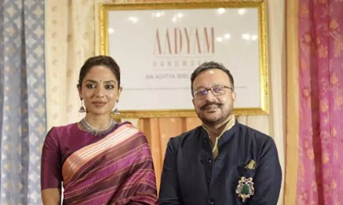 Sobhita Dhulipala Becomes the Face of Aadyam Handwoven Sobhita Dhulipala Becomes the Face of Aadyam Handwoven