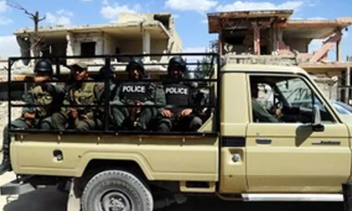 Joint Syria-US patrol attacked near central Syria, several wounded Joint Syria-US patrol attacked near central Syria, several wounded