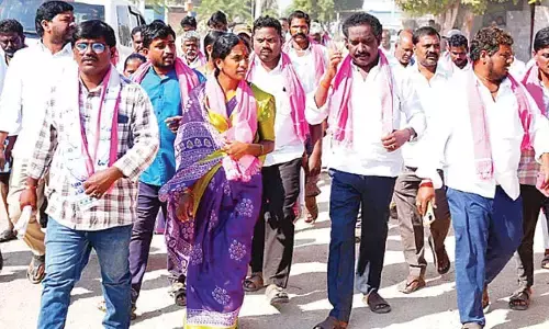 BRS intensifies door-to-door campaign BRS intensifies door-to-door campaign