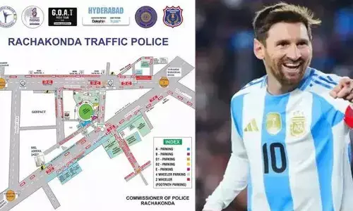 Major Traffic Diversions Ahead of Messi Tour in Hyderabad Major Traffic Diversions Ahead of Messi Tour in Hyderabad