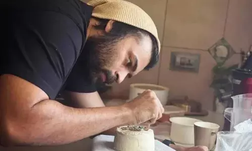Varun Tej wins hearts as he bakes cake for his son