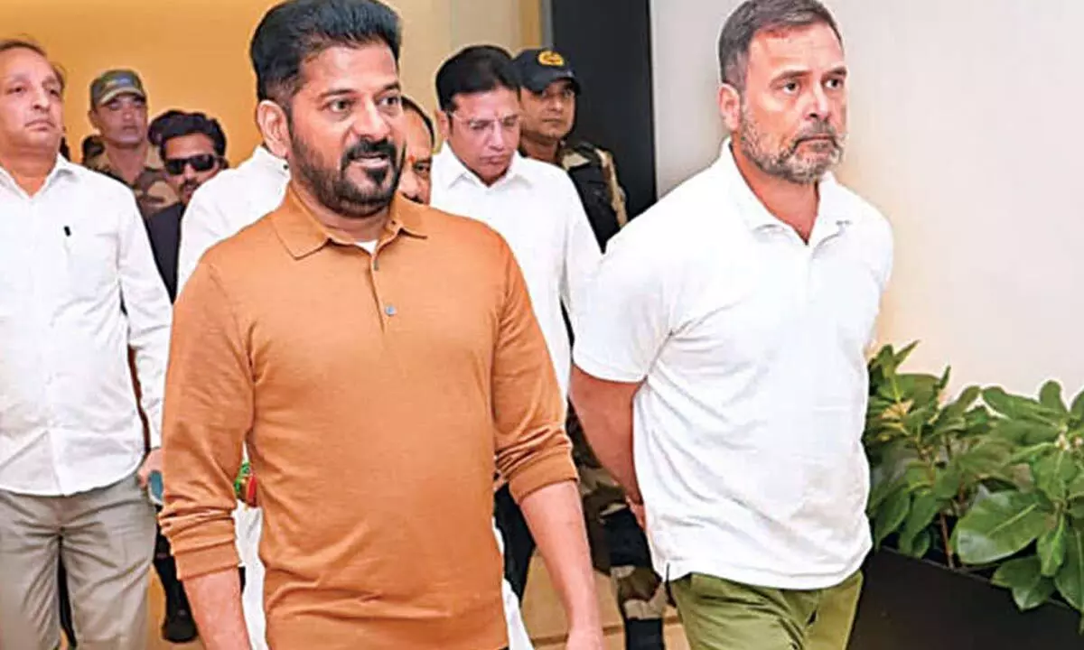 CM, TPCC chief brief Rahul about ‘Cong victory’ in GP polls CM, TPCC chief brief Rahul about ‘Cong victory’ in GP polls