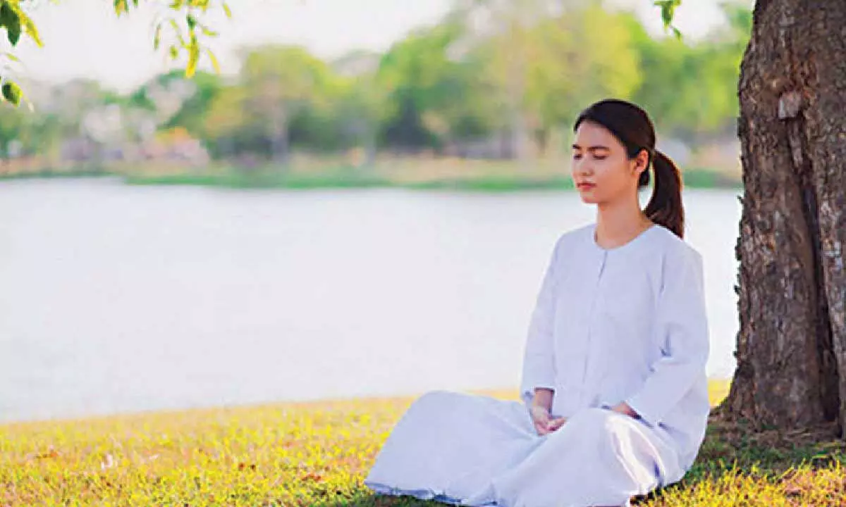 Meditation is the art of letting go Meditation is the art of letting go