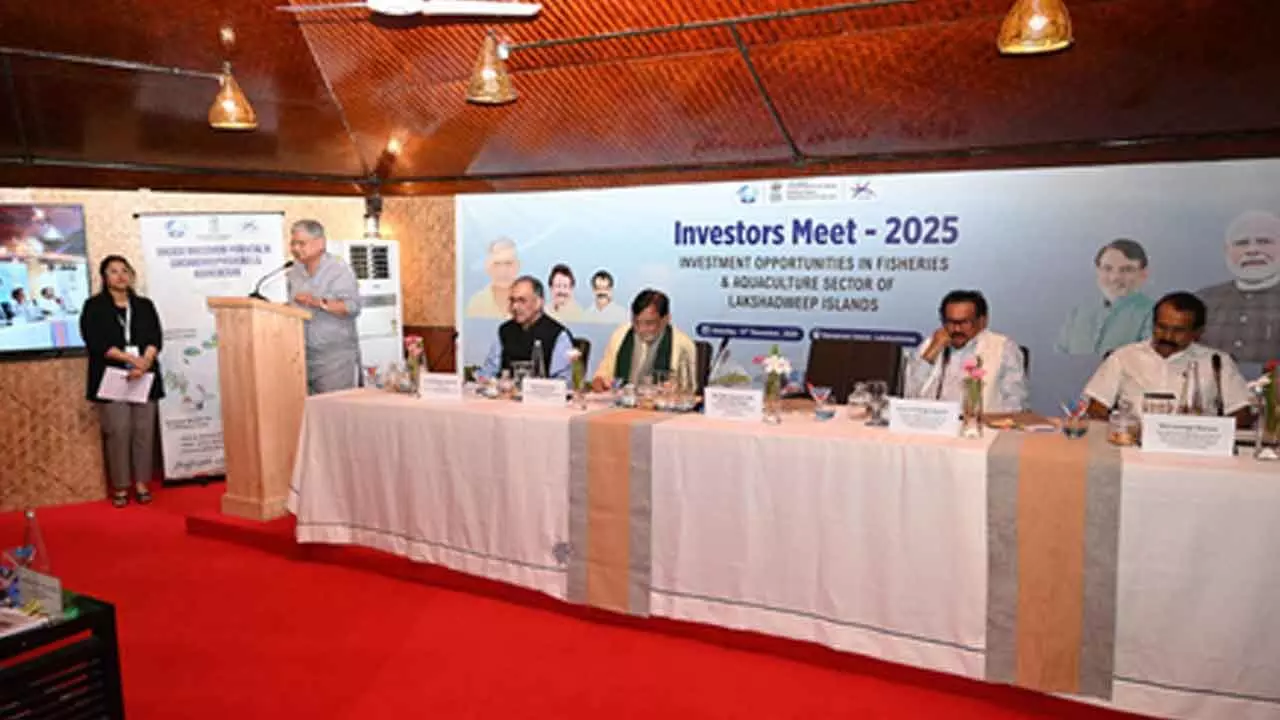 Investors ready to pump Rs 500 crore into Lakshadweeps Blue Economy Investors ready to pump Rs 500 crore into Lakshadweeps Blue Economy