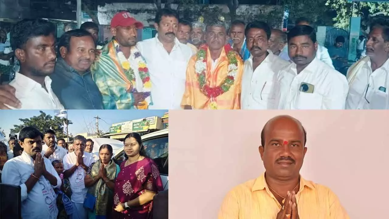 Rising Political Awakening Among Sagar Community: Sarpanch and Ward Member Victors Felicitated in Jogulamba Gadwal District Rising Political Awakening Among Sagar Community: Sarpanch and Ward Member Victors Felicitated in Jogulamba Gadwal District