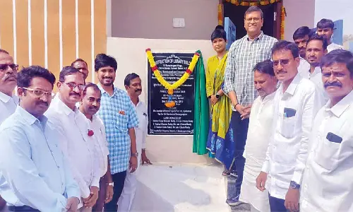 Library inaugurated in B Ramadurgam village Library inaugurated in B Ramadurgam village