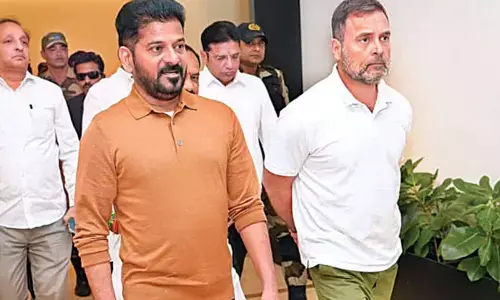 CM, TPCC chief brief Rahul about ‘Cong victory’ in GP polls CM, TPCC chief brief Rahul about ‘Cong victory’ in GP polls