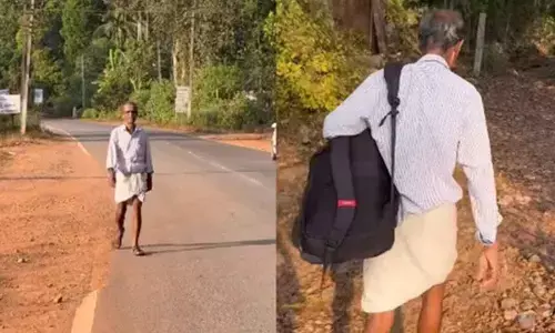 Bengaluru Woman’s Video Of Grandfather Waiting At Bus Stop Wins Hearts Online Bengaluru Woman’s Video Of Grandfather Waiting At Bus Stop Wins Hearts Online