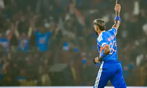 3rd T20I: Hardik Pandya becomes third Indian bowler to reach 100 men’s T20I wickets 3rd T20I: Hardik Pandya becomes third Indian bowler to reach 100 men’s T20I wickets