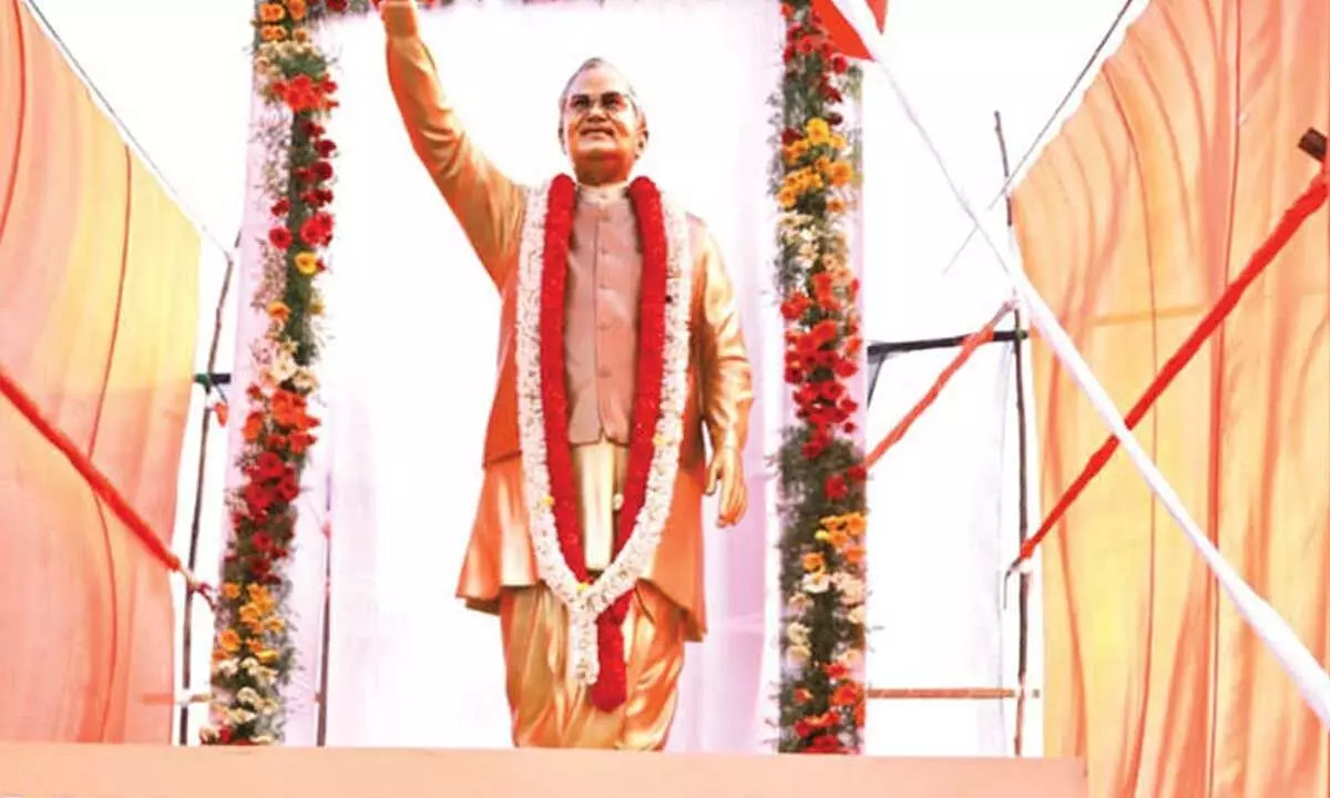 BJP recalls Vajpayee’s role in national development BJP recalls Vajpayee’s role in national development