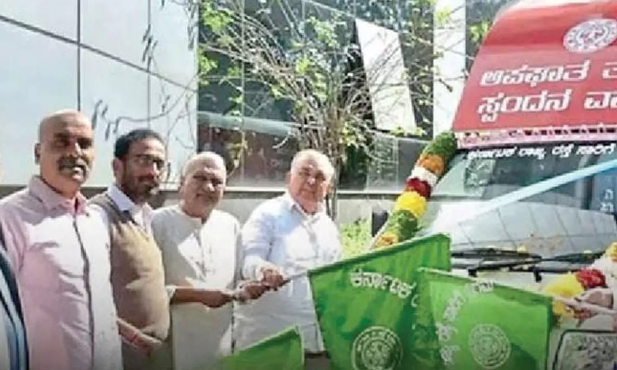 KSRTC launches accident emergency response vehicles KSRTC launches accident emergency response vehicles