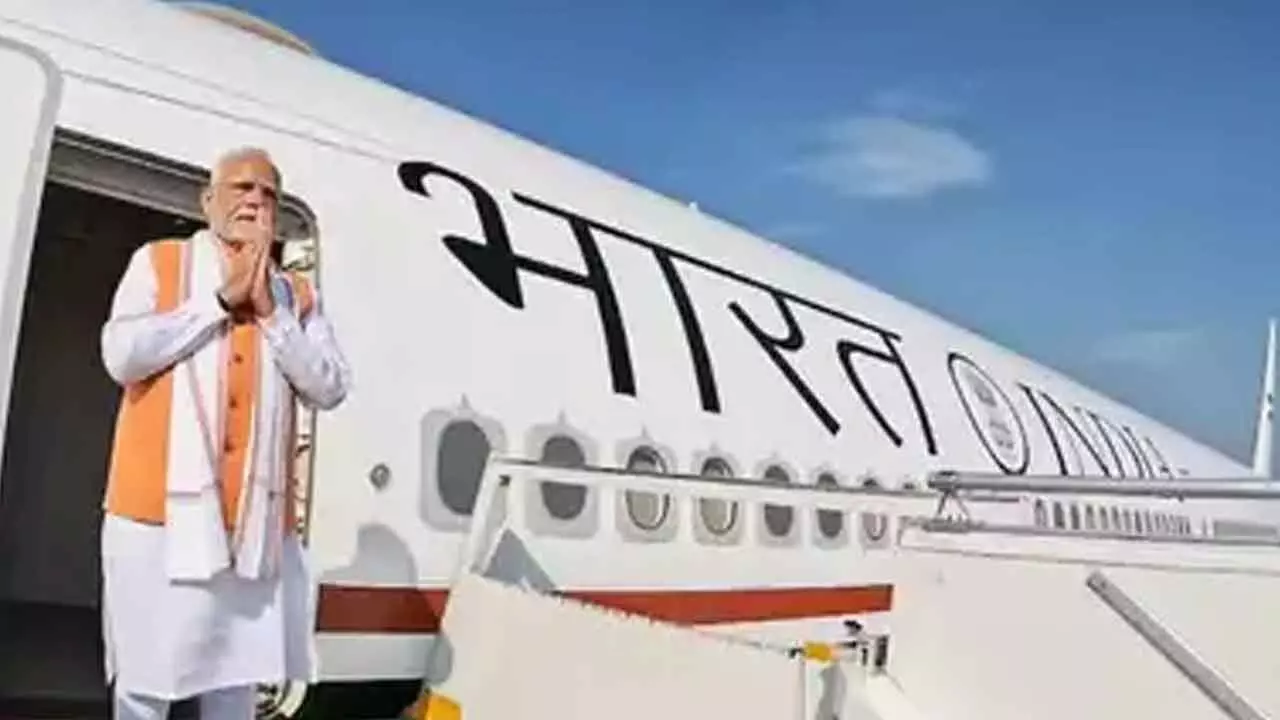 PM Modi arrives in Jordan on two-day visit PM Modi arrives in Jordan on two-day visit