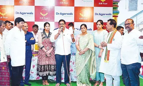 Free eye check-up camp organised Free eye check-up camp organised