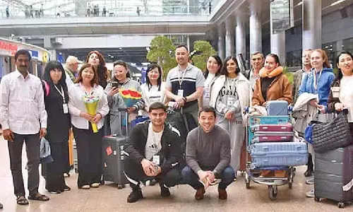 India welcomes Central Asian media delegation to boost bilateral relations in Telangana India welcomes Central Asian media delegation to boost bilateral relations in Telangana