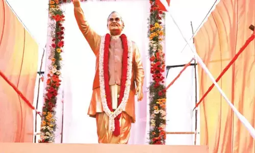 BJP recalls Vajpayee’s role in national development BJP recalls Vajpayee’s role in national development