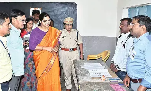 60% polling recorded in Nirmal 60% polling recorded in Nirmal