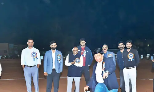 All-India Invitation Football tournament begins in Vizag All-India Invitation Football tournament begins in Vizag