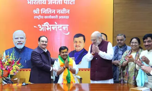 Nitin Nabin takes charge as BJPs Working President in Delhi; J.P. Nadda, HM Shah extend greetings Nitin Nabin takes charge as BJPs Working President in Delhi; J.P. Nadda, HM Shah extend greetings