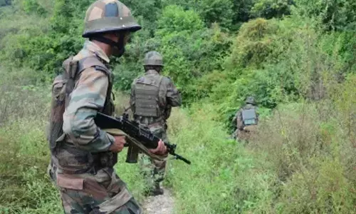 Gunfight on between joint forces & terrorists in J&Ks Udhampur Gunfight on between joint forces & terrorists in J&Ks Udhampur