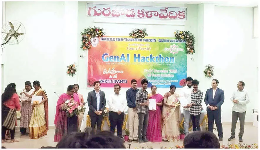 Vizianagaram students stand out at GenAI Hackathon Vizianagaram students stand out at GenAI Hackathon