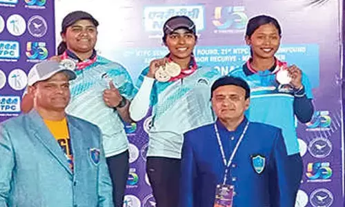 Aditi , Ojas crowned National Compound Archery champs Aditi , Ojas crowned National Compound Archery champs