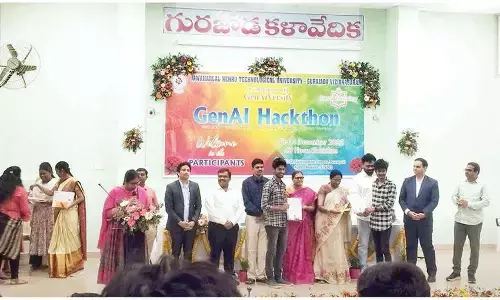 Vizianagaram students stand out at GenAI Hackathon