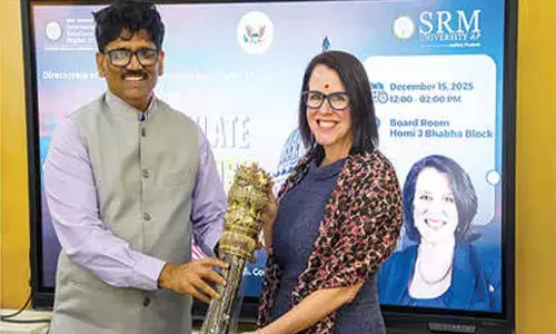 US Consulate delegation visits SRM University US Consulate delegation visits SRM University