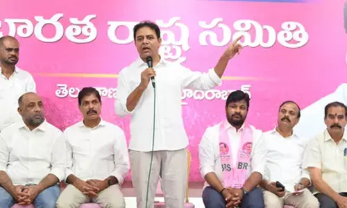Telangana Panchayat polls: KTR accuses Congress MLAs of high-handedness Telangana Panchayat polls: KTR accuses Congress MLAs of high-handedness