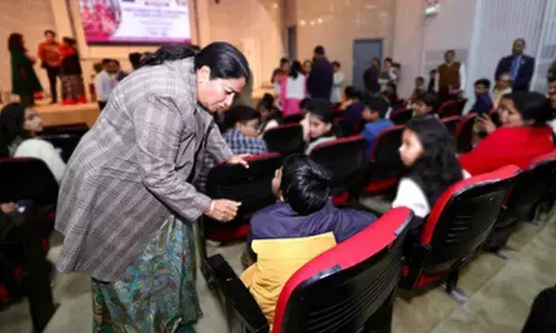 Delhi CM interacts with kids who lost parents during pandemic Delhi CM interacts with kids who lost parents during pandemic