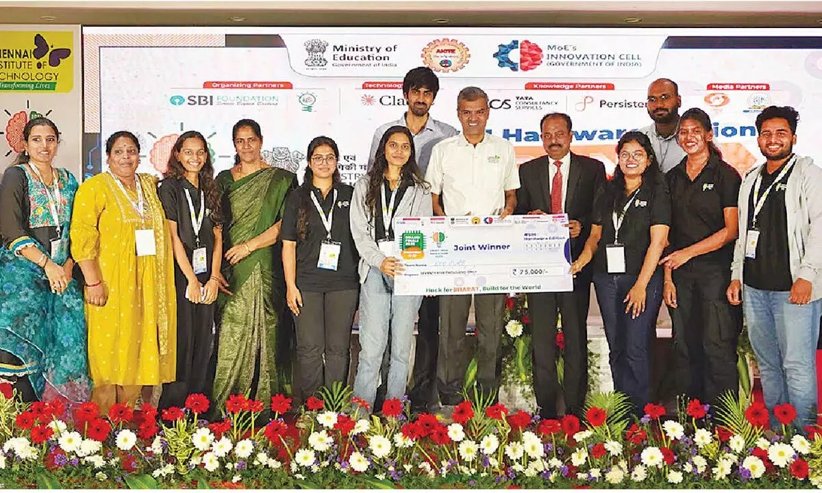 VIPT bags 1st prize at Smart India Hackathon 2025 VIPT bags 1st prize at Smart India Hackathon 2025
