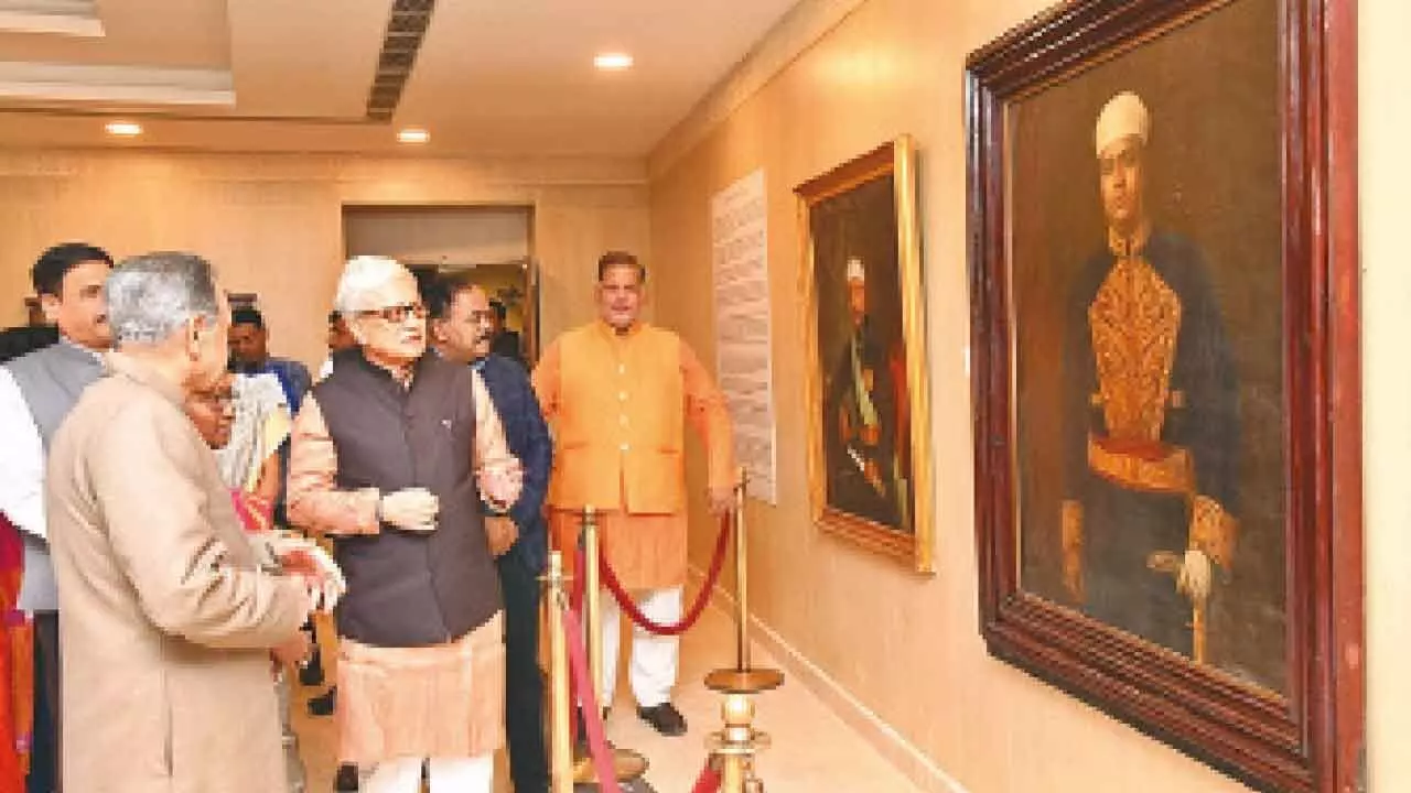 Guv inaugurates Founders’ Gallery at Salar Jung Museum Guv inaugurates Founders’ Gallery at Salar Jung Museum
