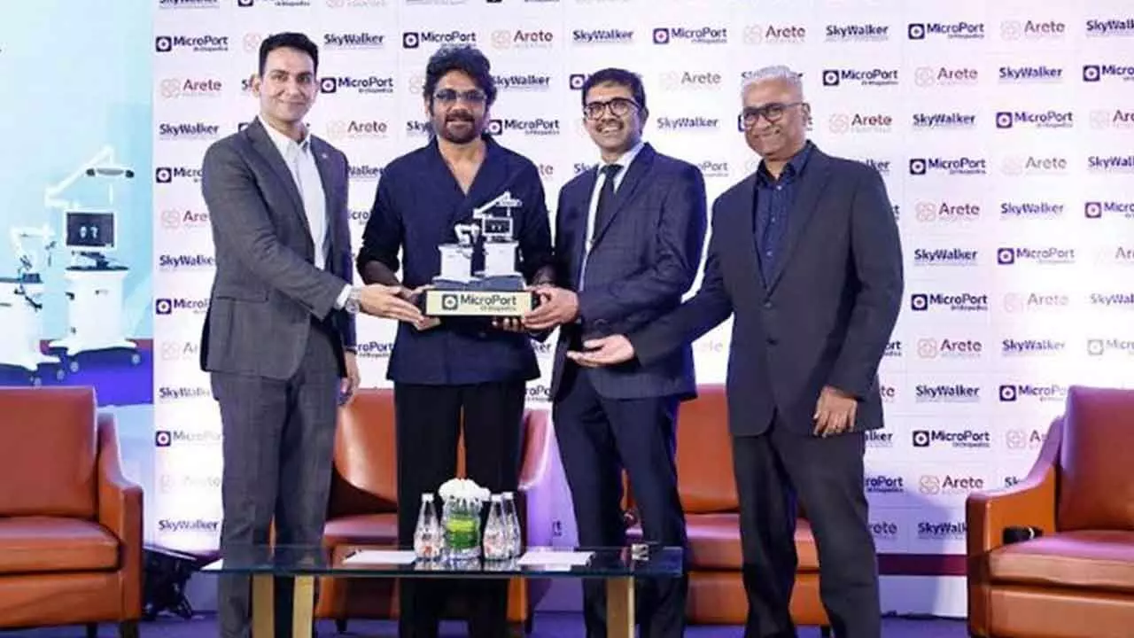 SkyWalker ortho robotic system launched at Arete Hospitals SkyWalker ortho robotic system launched at Arete Hospitals