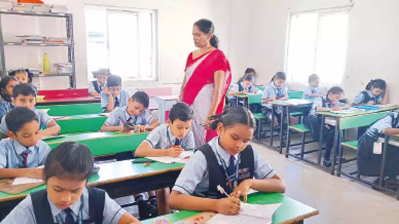 Sir CV Raman National Olympiad Talent exam held Sir CV Raman National Olympiad Talent exam held